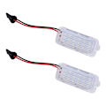 Miniatyrbillede 3 af 5: LED Nummerpladelys Bil til XF X250 XJ X351