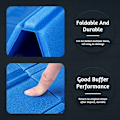 Miniatyrbillede 2 af 5: Foldbar Skummadras, 2 stk. Vandafvisende Foldbar Sædepude Udendørs / XPE Foldbar Termisk Sædepude til Rejser Vandreture Have S