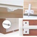 Miniatyrbild 4 av 5: 10 st Möbeldörr Dämpare Skåp Touch Release Spärrar Push System Buffert Icke-Magnetiska Dörrstängare för Skåp Garderob Tryck för att Öppna System