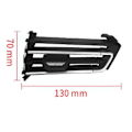 Miniatyrbild 3 av 5: AC Slider Reparationssats Utgångsgaller Klipp Vänster Bil Luftventil för X5 G05 X6 G06 X7 G07 A 64229399467