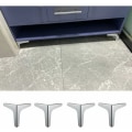 Miniatyrbilde 5 av 5: Moderne trekantede møbelben i metall - utskiftbare møbelben - trekantformede møbelben - TV-seng-sofaben - møbelbaser - sofabordben - DIY St