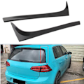 Miniatyrbild 5 av 5: Svart bakre fönster sidospöjler vinge för Golf 7 Mk7 Gtd R 2014-2018 tillbehör bakspegel auto styling