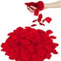 Miniatyrbilde 2 av 5: 3000 roseblader, kunstige blomster, roseblader til seng og valentinsdagdekorasjoner, gifte meg-dekorasjoner, kunstige roseblader