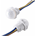Miniatyrbillede 1 af 5: PIR Bevægelsessensor Infrarød Mini Skab 110v 220v Lysswitch-