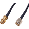 Miniatyrbillede 4 af 5: 10M Han Wifi Antenne Stikforlængerkabel / Sort Rp-Sma