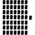 Pikkukuva 1 / 5: Cat6 RJ45 -liitin RJ45 -jatkoliitin Verkko Ethernet LAN 6 -liitinliittimet Laajenna sovitin (musta)