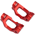 Miniatyrbilde 5 av 5: 2 stk. Metall Caster Block C- for Axial Jr. AX90052 AXI90069 1/18 RC Bil Oppgraderingsdeler, Rød