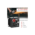 Miniatyrbild 2 av 5: AC 220V 4000W Kompakt Styrenhet Variabel Spänning Hastighet Bärbar Temperatur Ljus Spänning Justerbar Dimmer-