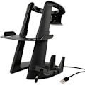 Miniatyrbilde 1 av 5: AMVR VR-stativ 3D Virtual Reality Headset Glass Display Stand, VR Headset Station med USB-kabel for lading og plassering med kontroller