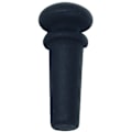 Miniatyrbillede 4 af 4: 12X Ebenholt Guitarbro Pins, End Pin, Abanlone Dot (Sort)