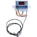 Miniatyrbilde 1 av 5: XH-W3001 All-Purpose LED Temperaturkontroller DC12V Digital Thremostat med Sensor 2-Fase Oppvarming og Kjøling Modus