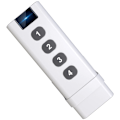 Miniatyrbilde 3 av 5: TUYA ZigBee Smart House Trådløs 4-Gangs Scene Switch Bærbar Fjernkontroll Tuya Zigbee Hub Nødvendig Begrensning for å Kontrollere Enhet