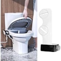 Miniatyrbild 4 av 5: Japansk Toalettstol, Automatisk Toalettdysa, Knappomkopplingslägen, Justerbart Vattentryck, Justerbar Enkel Dysa, Plasttoalettbidet för Hemmet