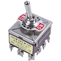 Miniatyrbillede 1 af 5: AC 380V 10A TIL/FRA/TIL 3-positions 4-bens vippeafbryder 4PDT