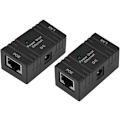 Pikkukuva 1 / 5: CCTV-asennustarvike, 2 kpl PoE-virtalähdettä, tukee 10-100 Mbps verkkosignaalin lähetystä, yhdistelmävirtamoduuli (musta)