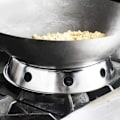 Pikkukuva 4 / 5: Universaali wok-pannun tuen pidike Wok-renkaan pidike / Pyöreäpohjainen wok-pidike Universaalikoko kaasuliedelle Keittiöliedet