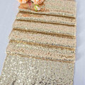 Miniatyrbillede 1 af 5: Roseguld Sequin Bordløber til Bryllup/Event Dekoration 30 x 180cm (Lyseguld, 1)