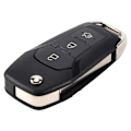 Miniatyrbillede 3 af 5: Bil Smart Fjernbetjening Nøgle 3 Knapper 433MHz 49Chip Passer til KA+ Modeo Glaxy 2014 2015 2016 DS7T-15K601-B