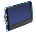 Pikkukuva 3 / 5: 2,42 tuuman 128x64 OLED-näyttö LCD-näyttömoduuli SPI/IIC-liitäntä SSD1309-näyttö valkoinen