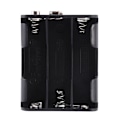 Miniatyrbild 3 av 5: 4x Dubbla Sidor 6 x 1.5V AA Batterifodral Svart