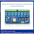Pikkukuva 2 / 5: DC5-30V Virtalähde ESP32 WIFI Bluetooth 8-kanavainen relemoduuli ESP32-WROOM Toissijainen kehityskortti