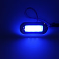 Miniatyrbillede 3 af 5: 12V Bådnatslys LED Høflighedslys Dæk Agterstav Lys Rustfrit Blå