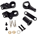 Miniatyrbilde 1 av 5: Metallstyrestenger og servosaver for Drag Slash 1967 C10 1/10 RC Drag Truck oppgraderinger deler,1