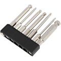 Miniatyrbillede 3 af 5: 7 stk. S2 Magnetiske Kugle Skruetrækker Bits 1/4 tommer Hex