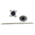 Miniatyrbilde 4 av 5: CNC Aluminium GPS Foldbar Antenne Base Brakett Holder for Quadcopter Multicopter Zero Grad APM2.6 2.8 A