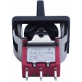 Miniatyrbillede 2 af 5: AC 250V/3A 125V/5A SPDT Momentary 3 Position Toggle Switch T80-R