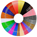 Miniatyrbillede 1 af 5: 3D Pen PLA Filament Refills 20 Farver, 16 Fod pr. Farve i Alt 320 Fod 1,75 Mm Premium Filament til 3D-Print Pen Kommer