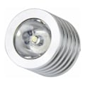 Miniatyrbillede 4 af 5: Elektrisk aluminium lommelygte 3W USB LED lommelygte: hvid