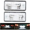 Miniatyrbilde 1 av 5: Nummerplate Lys, Lys 8E0807430A 8E0807430B Nummerplate Lys Passer til A3 A4 A5 A6 C6 A8 D3 Q7 RS4