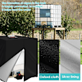 Miniatyrbild 4 av 5: IBC Tank Skydd, 210D Presenning 1000L Vattentank Oxford Vattentank Skyddande Skydd IBC Container Skydd Skyddande Skydd Regn och Frostskydd Hi