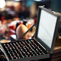 Miniatyrbild 4 av 4: Ringförvaringslåda med Transparent Lock, Visningsställ för Förvaring, Smyckesdisplay, Hem, Ringorganisatör för Smyckesringar (100 Fack, Svart)