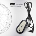 Miniatyrbillede 2 af 5: Elektrisk Recliner Sofa 2 Knaps Kontrol Fjernbetjening Håndkontakt(5 mesh)-
