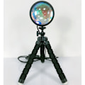 Miniatyrbilde 2 av 3: Multifarget Skiftende Solnedgang Lampe Projektor LED Solnedgangsprosjektorlampe Bryterknapp og Appkontroll 360 Graders Rotasjon Solnedgang Lampe for Soverom Foto