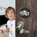 Miniatyrbilde 5 av 5: 6 stk Dørstoppere for PVC-håndtak/liten silikon dørstopper/dørstopper giftfri transparent