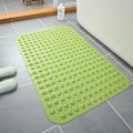 Miniatyrbillede 1 af 5: Bademåtte Hurtigtørrende Brusemåtte 32 x 16 cm Grøn Køkken Brusemåtte Ekstra Stor Brusemåtte Antislip Måtte til Ældre og Børn Badeværelse Dræn Huller