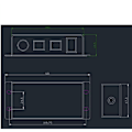 Miniatyrbillede 3 af 5: DC 0-10V Seriel Dimmer Synkronisering ON/OFF Drejeknap Controller til 0/1-10V Dæmpbare LED Drivere Elektroniske Forkoblinger