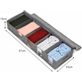 Miniatyrbild 2 av 5: DENUOTOP 2-pack Förvaringsväska Vikbar Under Säng Förvaringslådor, Mycket Hållbar för Sängkläder, Kläder, Filtar, Kuddar, Täcke Säsongsvaror Förvaring-DE