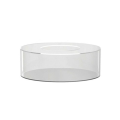 Miniatyrbilde 1 av 5: Akryl kake display brett rund kake display brett DIY kake presentasjon base påfyllbar brett verktøy transparent kake stativ, rund 20X20X5cm