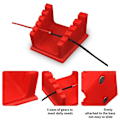 Miniatyrbillede 5 af 5: 3D-printerdele ABS Loddeholder med to sugemagneter, bundkortklemme