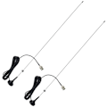 Pikkukuva 1 / 5: 2X BNC-M UHF + VHF ajoneuvoon asennettava antenni UT-108UV:lle