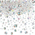 Miniatyrbillede 1 af 5: 4000 stykker spredte krystaller til bryllupsborddekoration - Akryldiamanter til håndværk - Rhinestones til vasefyld