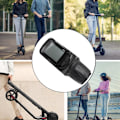 Miniatyrbillede 5 af 5: 24V 36V 48V 60V S886 Ebike LCD Display Panel Justerbar med Twist Throttle til El-Scooter Cykel Måler (SM Stik)