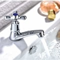 Miniatyrbillede 5 af 5: Enkelt koldt vandhane vandhane, enkelt koldt vandhane krom bassin vandhane, til hjem badeværelse toilet vask bassin køkken-