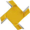 Miniatyrbilde 3 av 5: Frestejler for flater, sporfreser, 8 mm freser med 1/4\" skaft T-blad, for dører, bord, hyller, vegger og mer