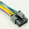 Miniatyrbillede 2 af 4: 2 stk. Serie 24-pins til 8-pins ATX Strømforsyningsadapterkabel til 3020 7020 9020 Precision T1700 H61/H81/Q77/Q87/B75