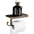 Pikkukuva 1 / 4: Retro Vintage WC-paperiteline Antiikki Seinään Kiinnitettävä WC-paperiteline-Sunny